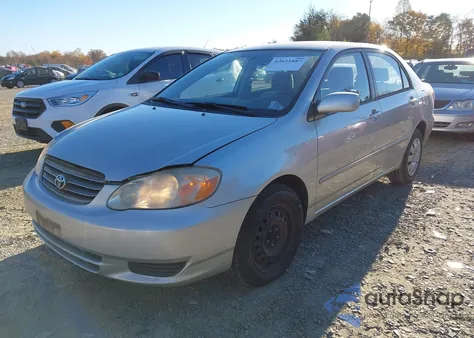 2003 Toyota Corolla Le from USA, damaged, VIN JTDBR32E532015353